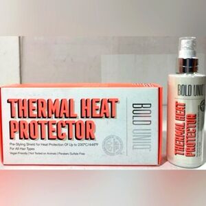 Brand new in package heat protection spray
